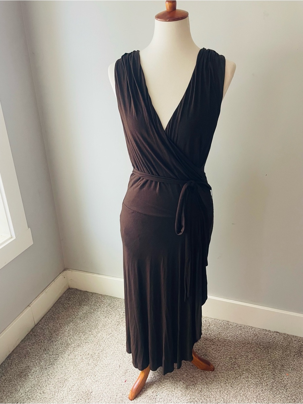 Lauren Ralph Lauren Brown Knit Dress